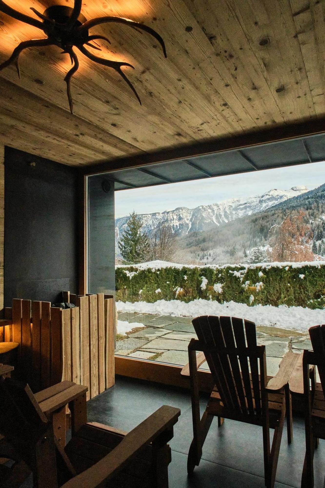 Boutique Hotel E Chalets Salvadori Меццана Екстер'єр фото